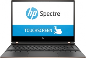 13.3" Ноутбук HP Spectre 13-af005ur (3840x2160, Intel Core i7 2.3 ГГц, RAM 16 ГБ, SSD 1000 ГБ, Win10 Home), 2PQ03EA