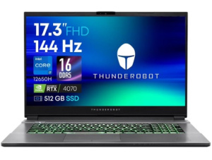 Ноутбук игровой Thunderobot 911 Plus G2 Max/17.3"/Core i7-12650H/16/512/RTX 4070/Win/Grey JT009Z00CRU