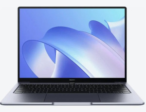 14" Ноутбук HUAWEI MateBook D14 KLVF-X Silver (2160x1440, Intel Core i5-1240P 3.3 ГГц, RAM 16 ГБ, SSD 512 ГБ,  Win11 Home), 53013HCF