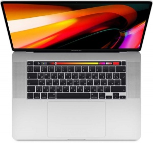 Apple MacBook Pro 16 Late 2019 (3072x1920, Intel Core i7 2.6 ГГц, RAM 16 ГБ, SSD 512 ГБ, Radeon Pro 5300M), RU, MVVL2RU/A, серебристый
