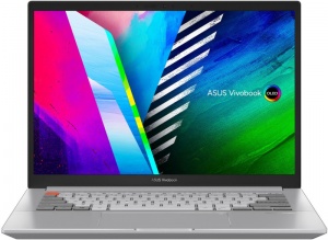 16" Ноутбук Asus Vivobook Pro 16 OLED N7600PC-L2012W (3840x2400, Intel Core i5 3.1 ГГц, RAM 16 ГБ, SSD 512 ГБ, GeForce RTX 3050, Win 11 Home)