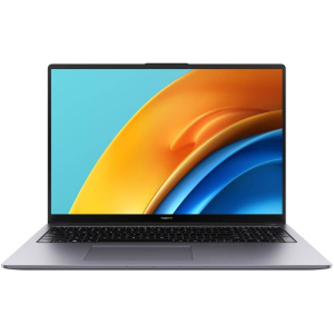 14" Ноутбук HUAWEI MateBook D 14 NbDE-WDH9  (1920x1080, Intel Core i5 1155G7 2.5ГГц, RAM 8 ГБ, SSD 512 ГБ,  Win11 Home) 53013NYY