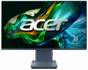 Моноблок Acer Aspire S32-1856, 31.5", Intel Core i7 1360P, 16ГБ, 1ТБ SSD, Intel Iris Xe, Eshell, серый [dq.bl6cd.003]