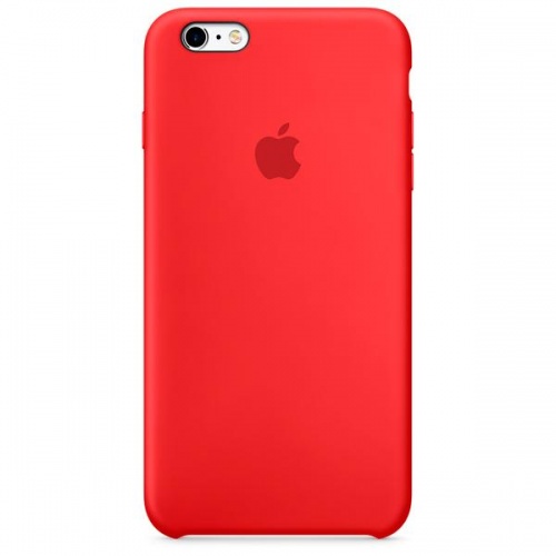 Apple iPhone 6 + / 6S + Silicone Case Red