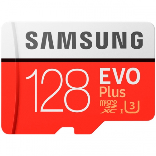 Samsung microSDXC EVO+ UHS-I U3 128GB Class10 (MB-MC128GA/RU)