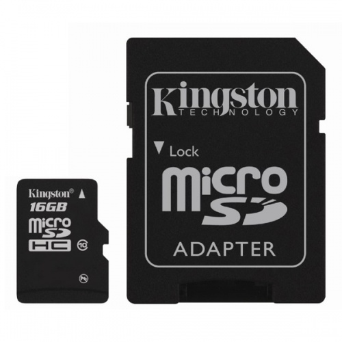 Kingston microSDHC 16ГБ SDCA10/16Gb