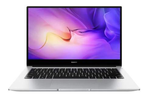 14" Ноутбук HUAWEI MateBook D 14 NbDE-WFH9 (Intel Core i5 2.5ГГц, RAM 16 ГБ, SSD 512 ГБ,  Win11) Mystic Silver 53013QDV