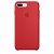 Apple iPhone 8 Plus / 7 Plus Silicone Wine Red